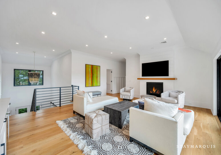 Upstairs Living
