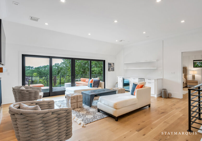 Upstairs Living