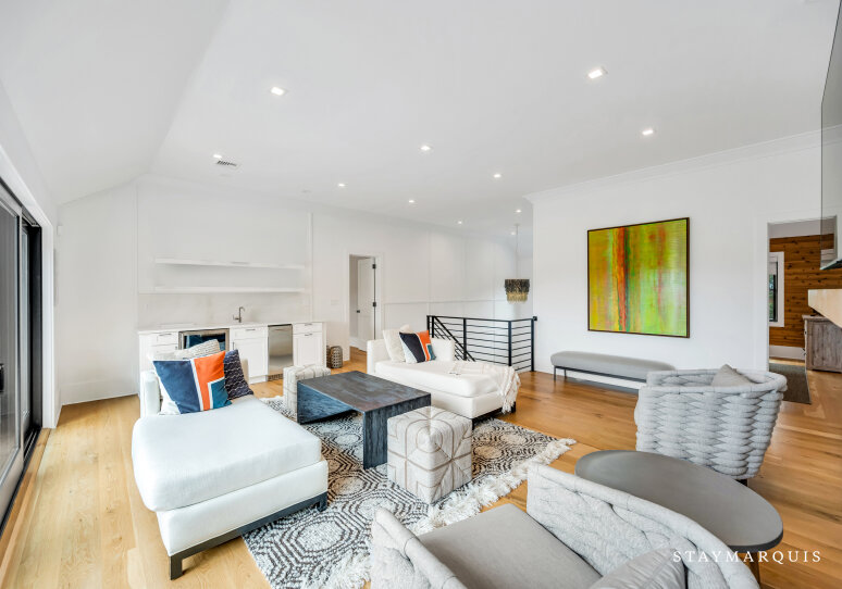 Upstairs Living