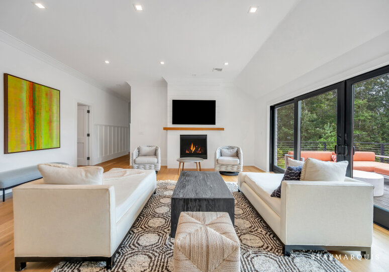 Upstairs Living