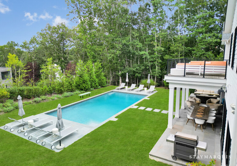 Pool and Backyard