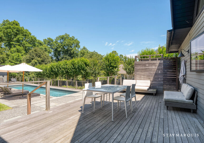 Back deck