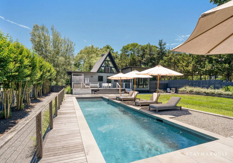 Backyard facing main house
