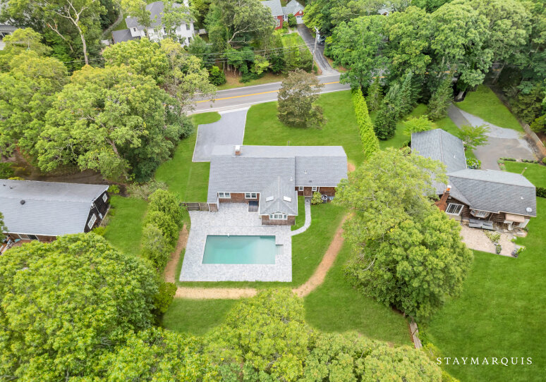 aerial view