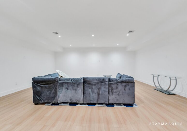 Basement Sitting Area