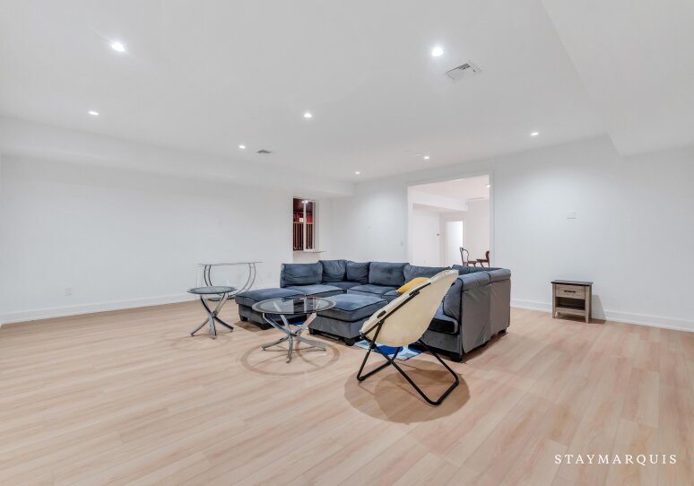 Basement Sitting Area