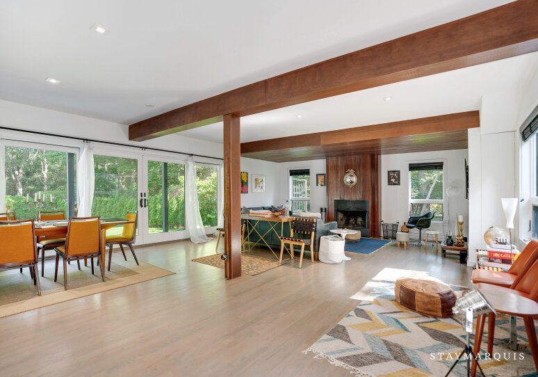 Open Concept Living Room and Dining