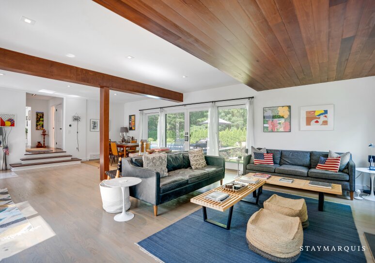 Open Concept Living Room and Dining